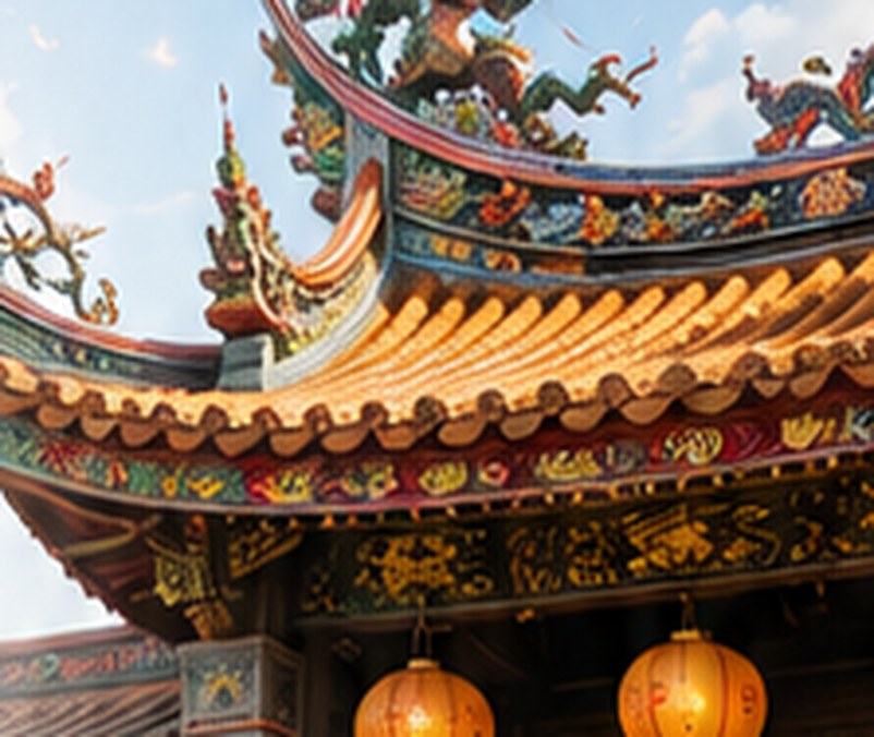 全台合作宮廟｜傳統廟宇與紅燈籠，為毛孩線上點燈祈福